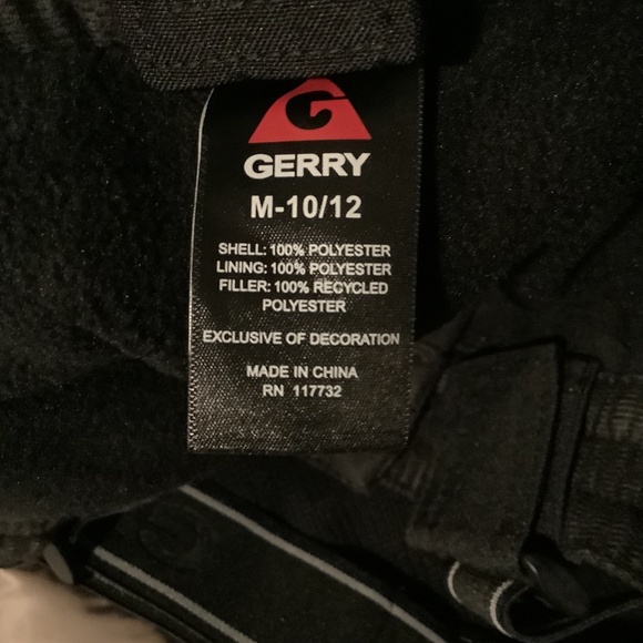 Gerry Boys Black Elastic Waist Water Resistant Snowboarding Pants Medium 10/12 - Picture 8 of 10